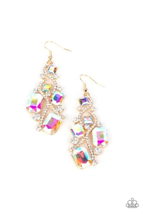 Paparazzi Interstellar Illumination - Multi Earrings - Life Of The Party December 2021