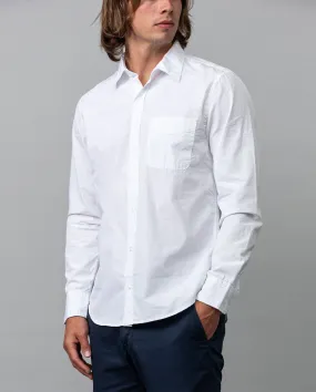 POPLIN STANDARD SHIRT / WHITE