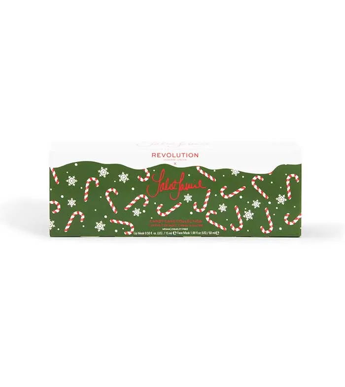 Revolution Skincare - Set de regalo Jake-Jamie Candy Cane Collection