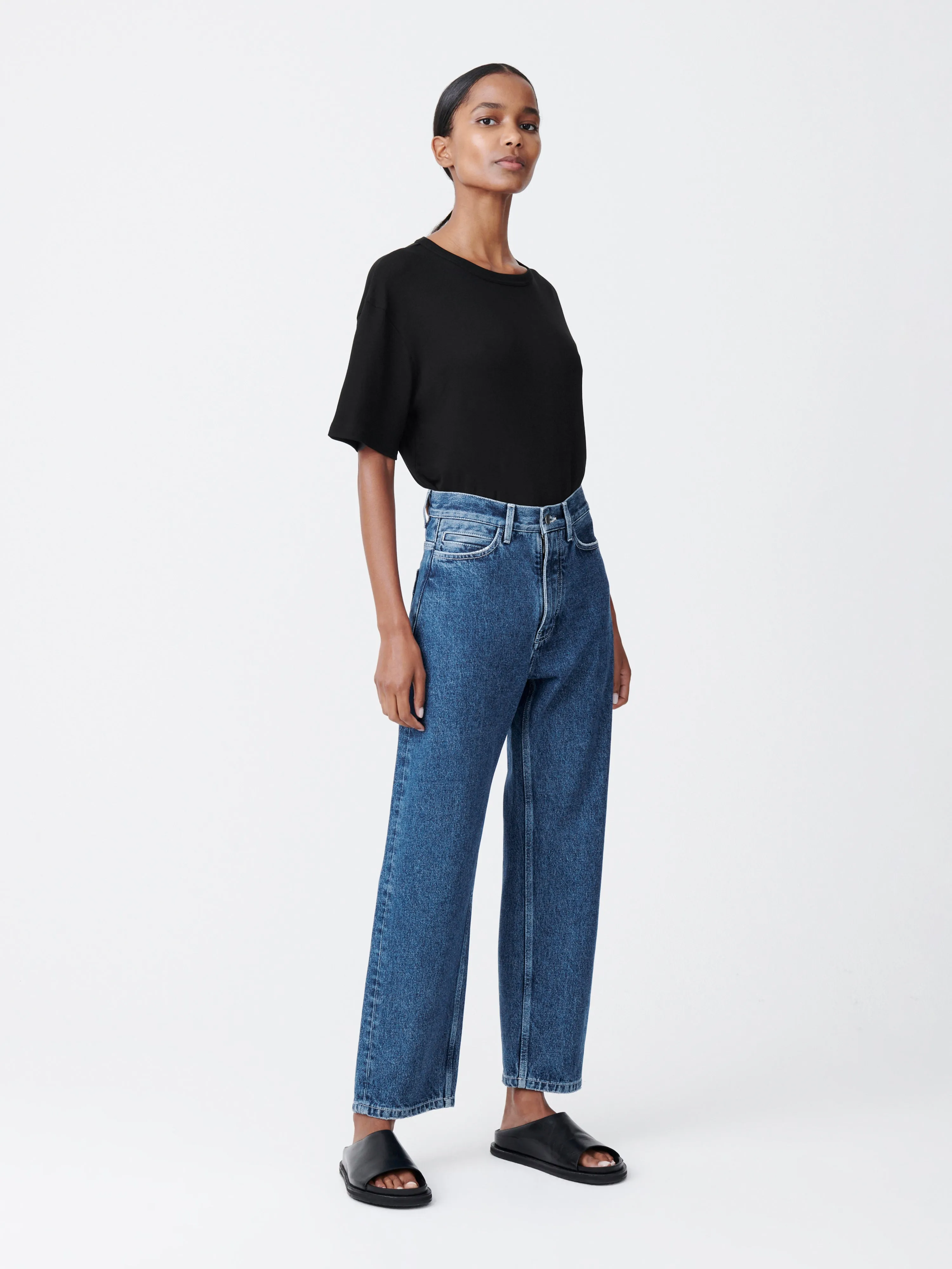 Ruthe Denim Pant in Beach Fade