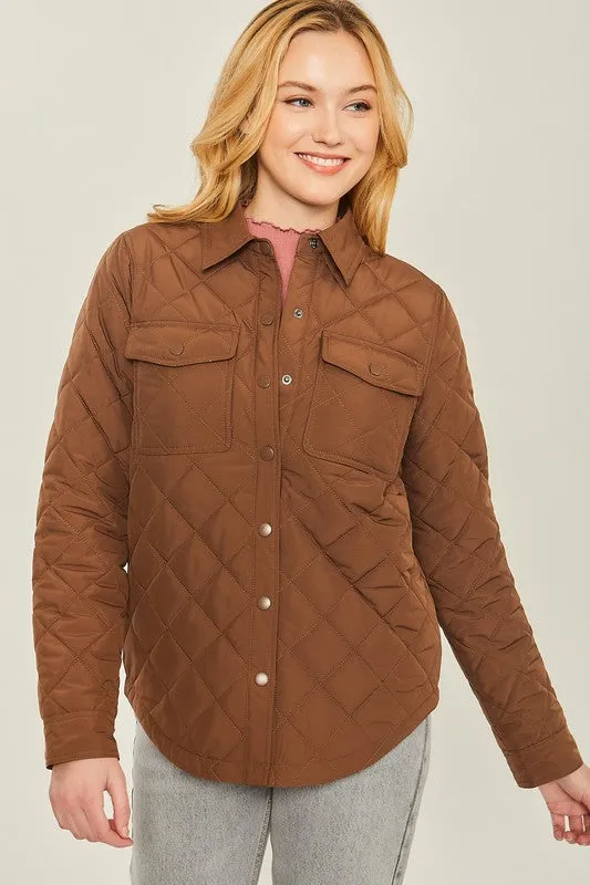 Simple Life Quilted Jacket