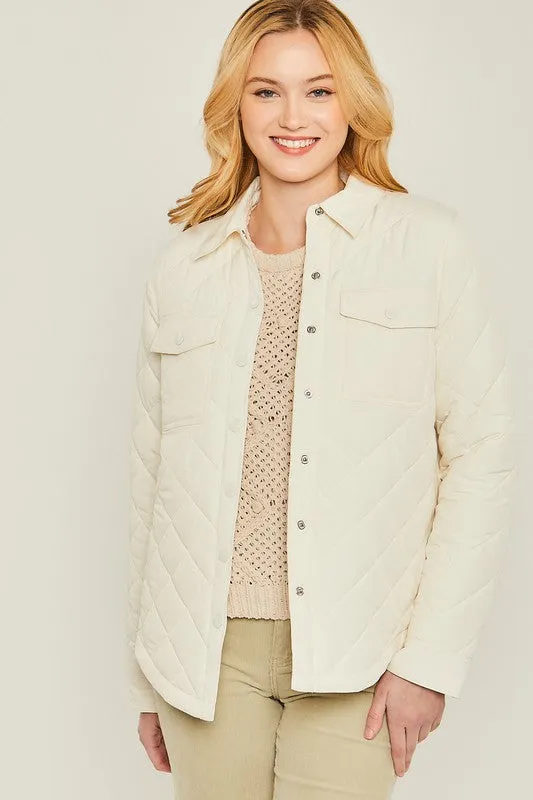 Simple Life Quilted Jacket