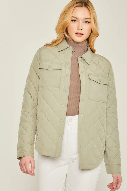 Simple Life Quilted Jacket