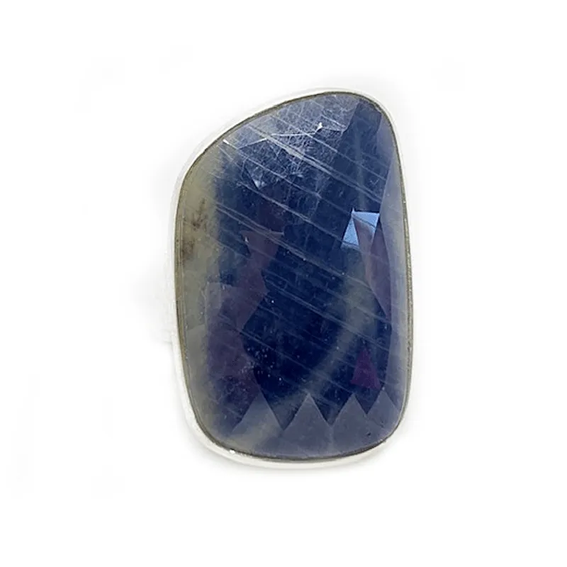 Sodalite Gemstone Statement Ring