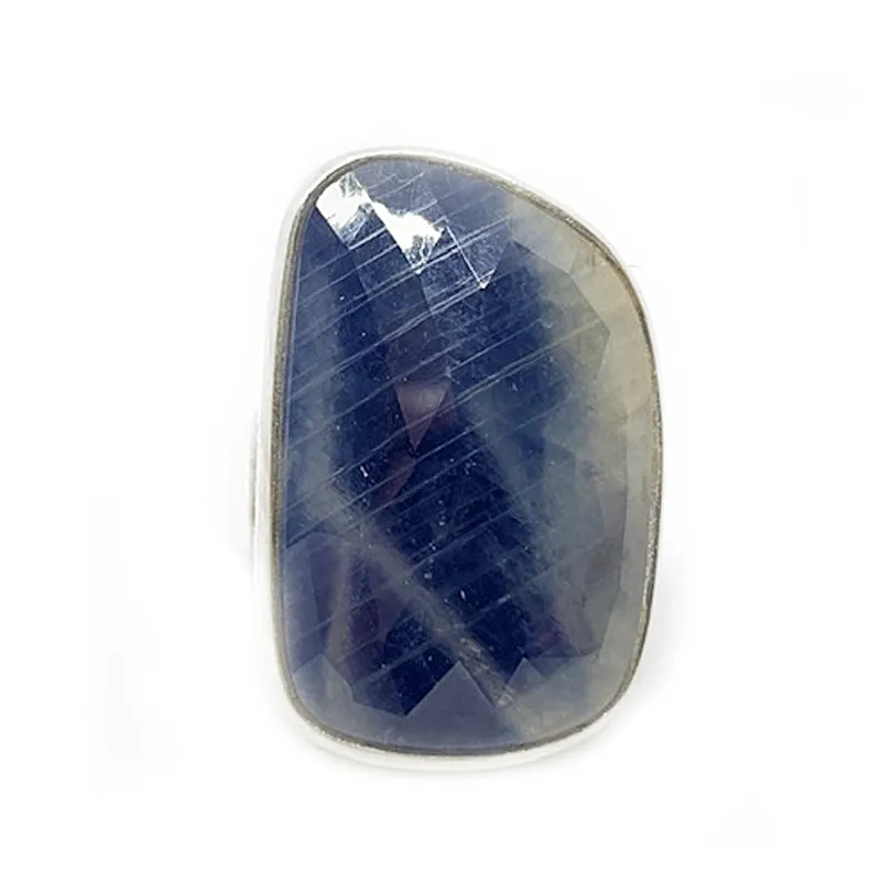 Sodalite Gemstone Statement Ring