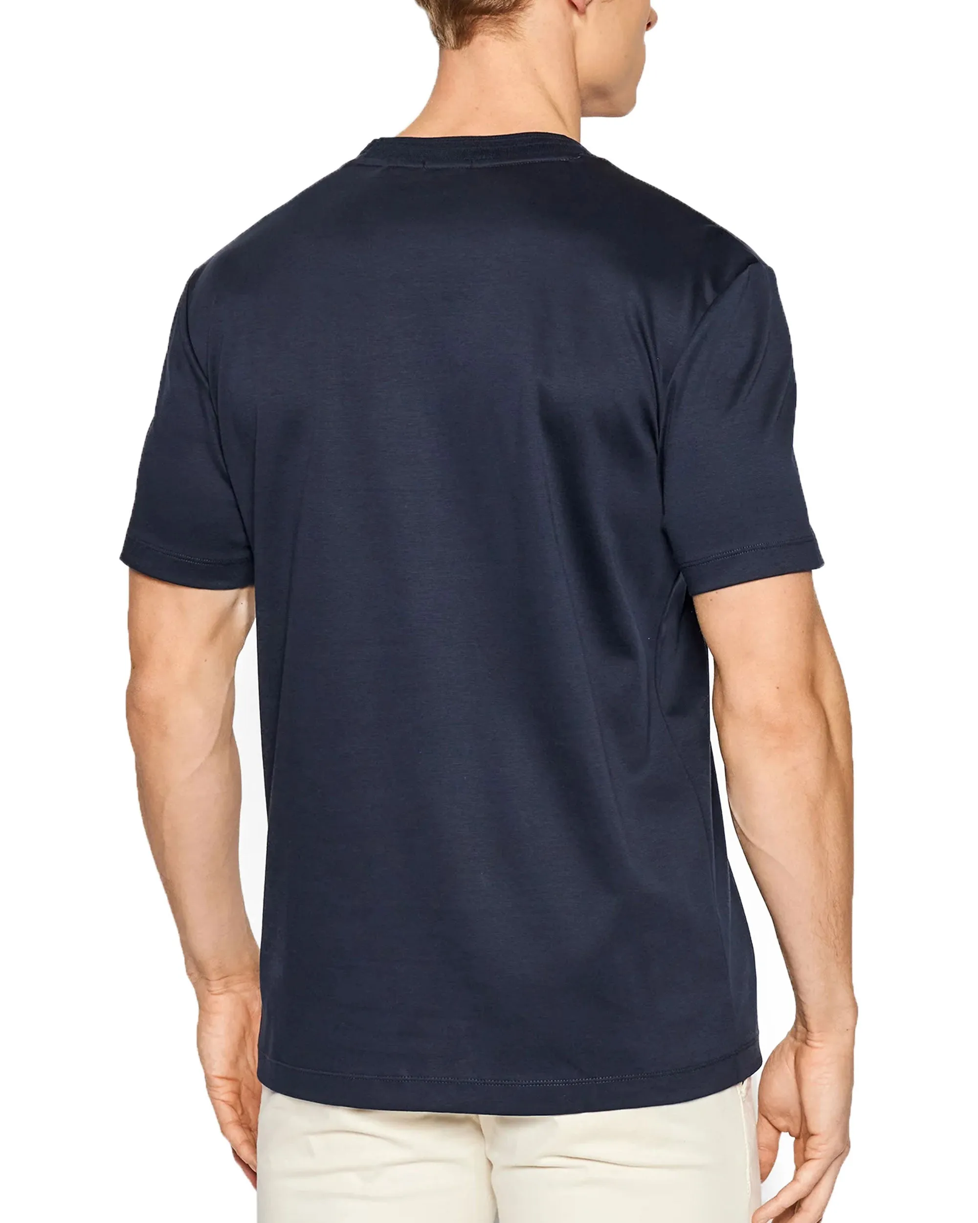 T-Shirt Uomo Boss Tiburt 278 Blu